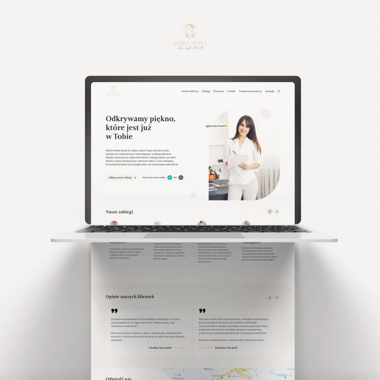 Strona internetowa kliniki piękna – Zielona Góra