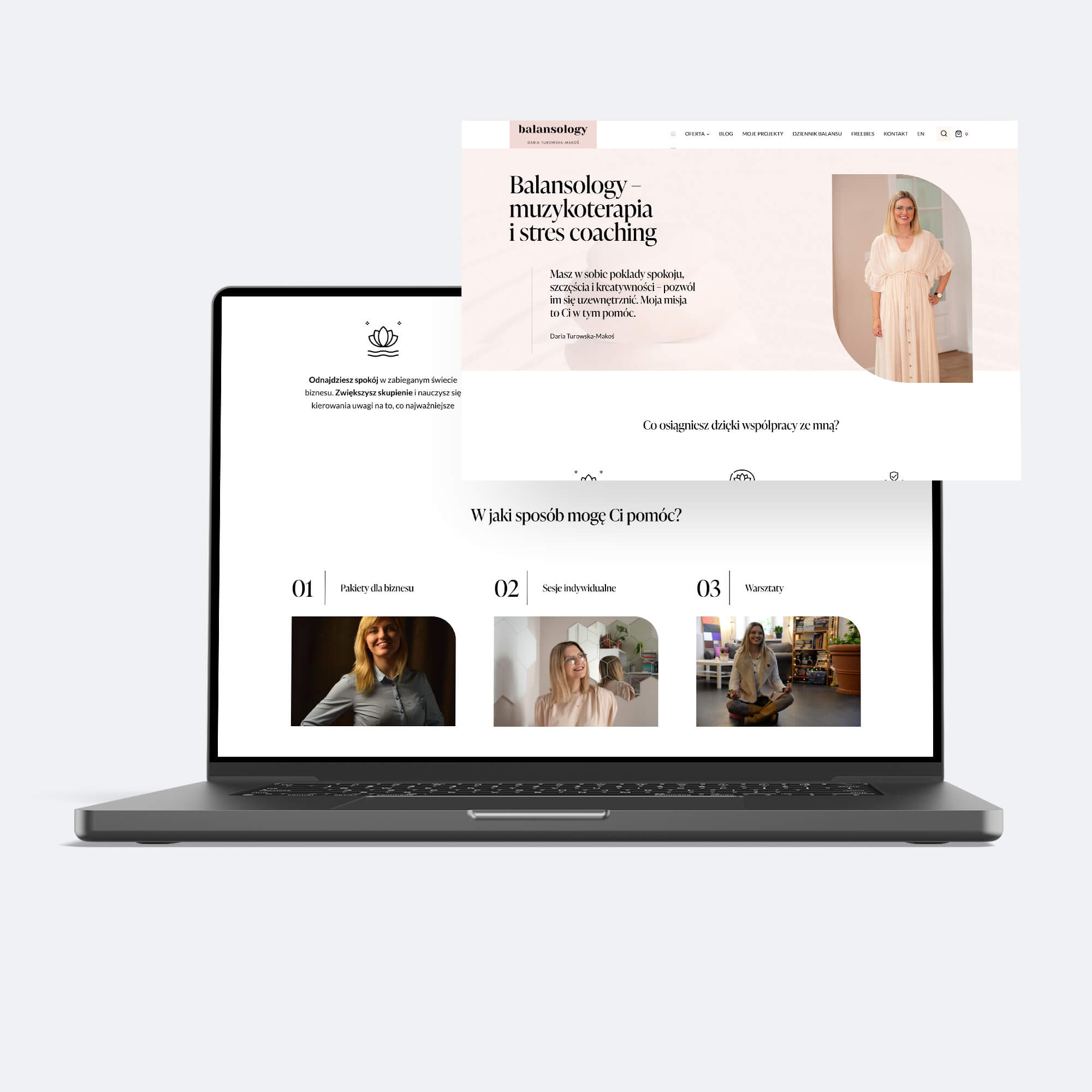 Strona internetowa i sklep online dla coacha – Zielona Góra