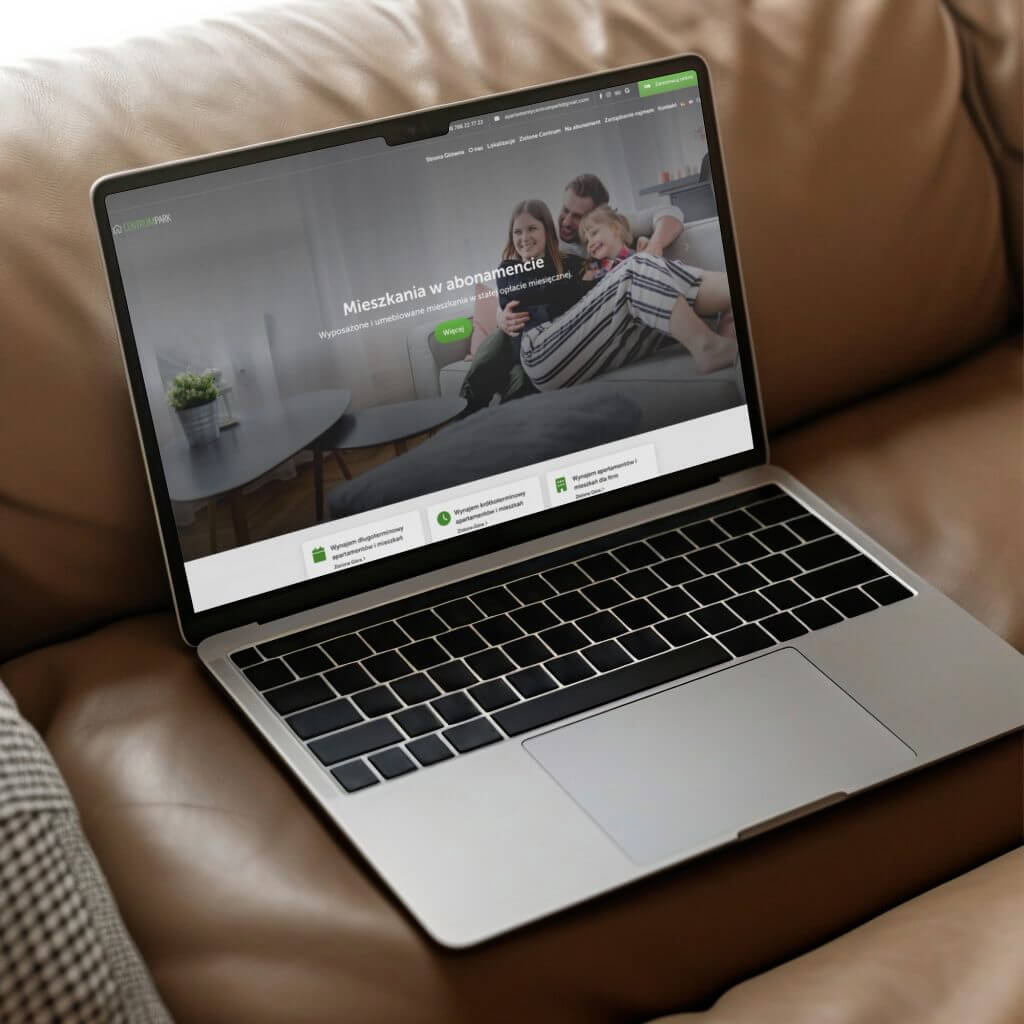 Strona internetowa dla apartamentów na wynajem – woj. lubuskie