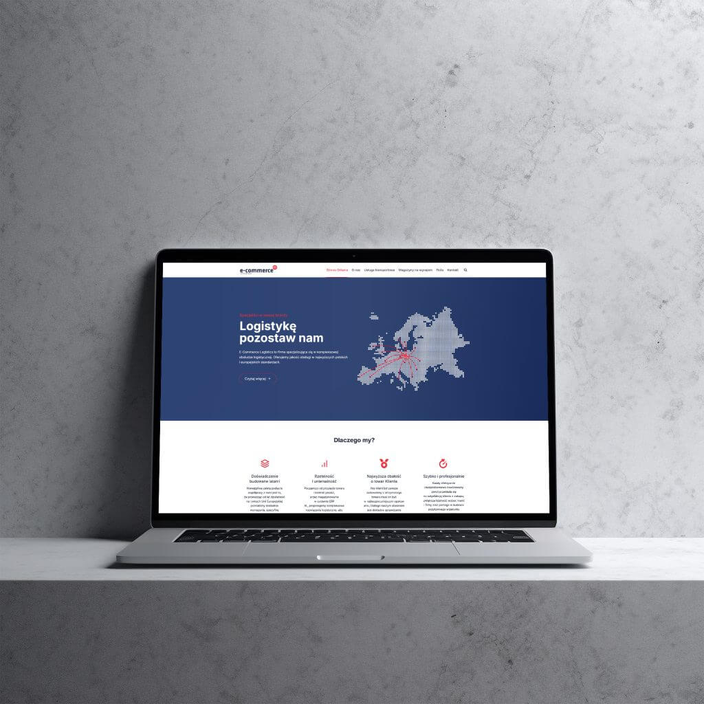 Strona internetowa dla branży logistycznej – Zielona Góra