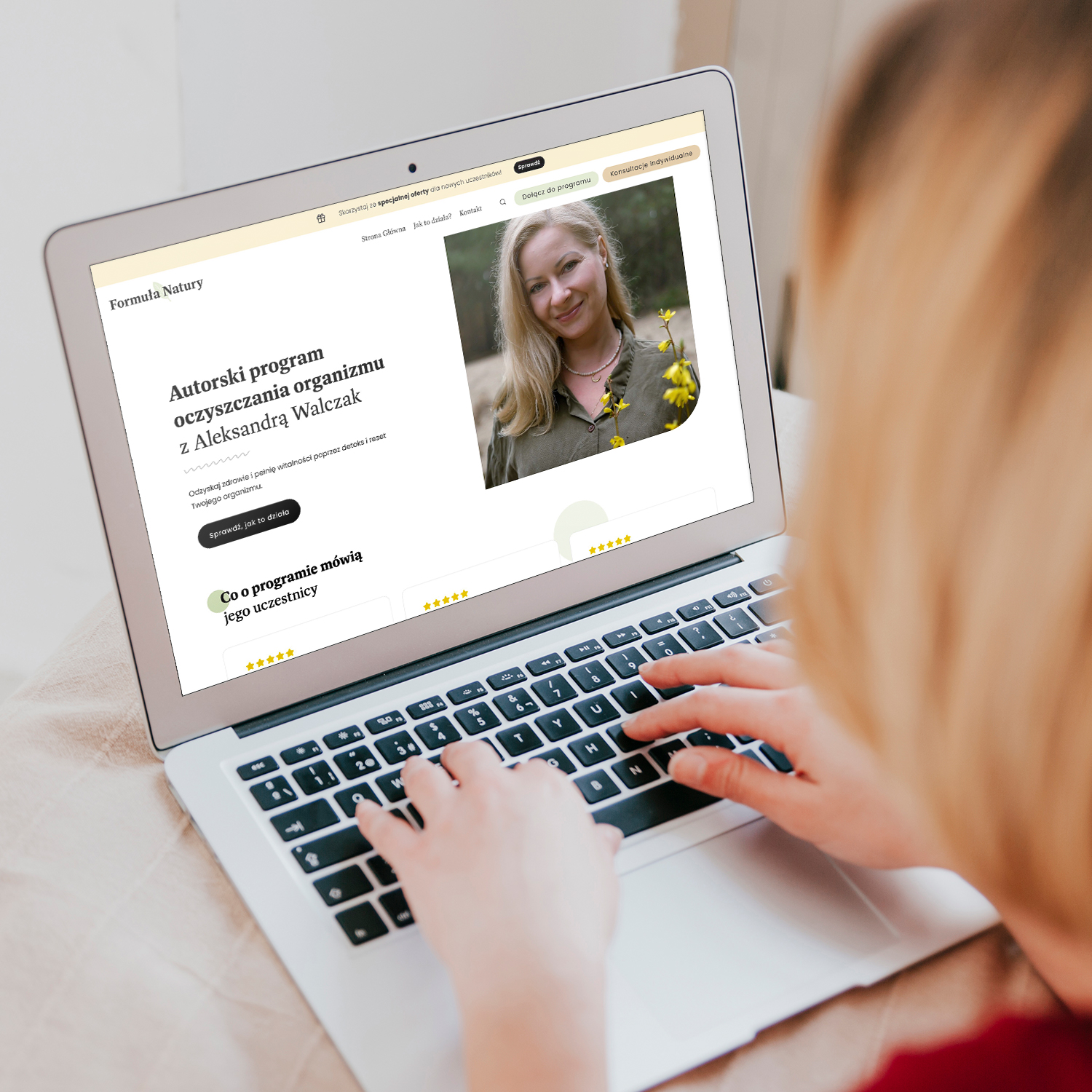 Strona internetowa dla dietetyka – Zielona Góra