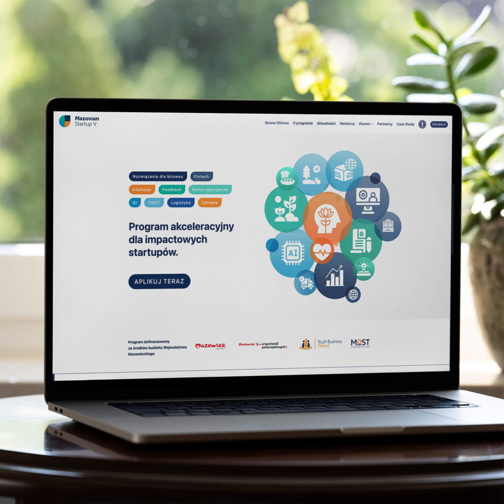 Landing Page dla programu akceleracyjnego – Zielona Góra