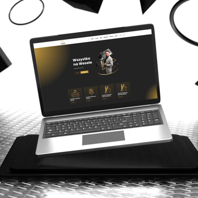 Sklep internetowy dla DJ-ów – nowoczesny design – Zielona Góra