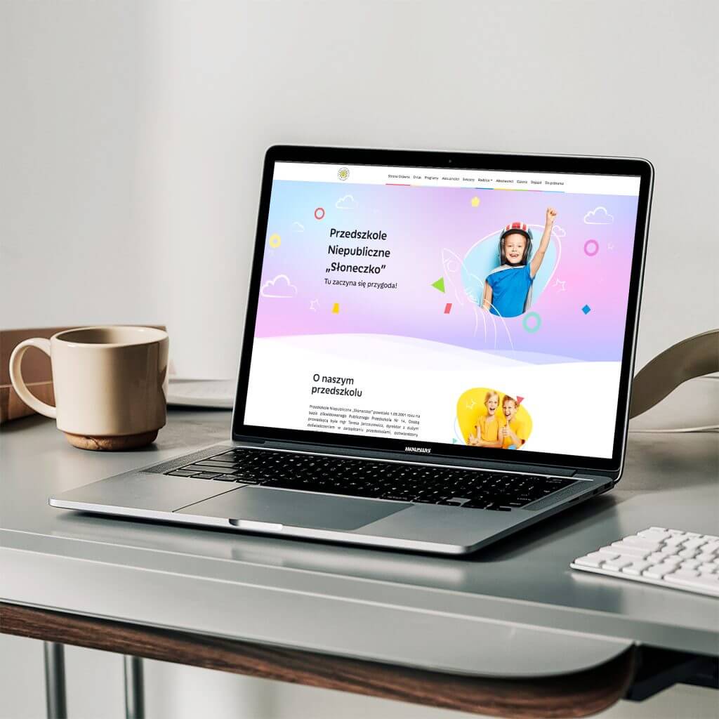 Strona internetowa dla przedszkola – Zielona Góra