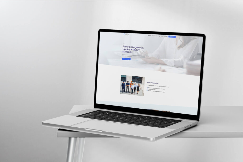 Strona internetowa biura rachunkowego – Zielona Góra