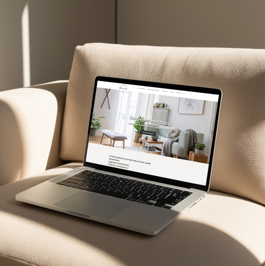Strona usługowa dla branży Home Staging – woj. lubuskie