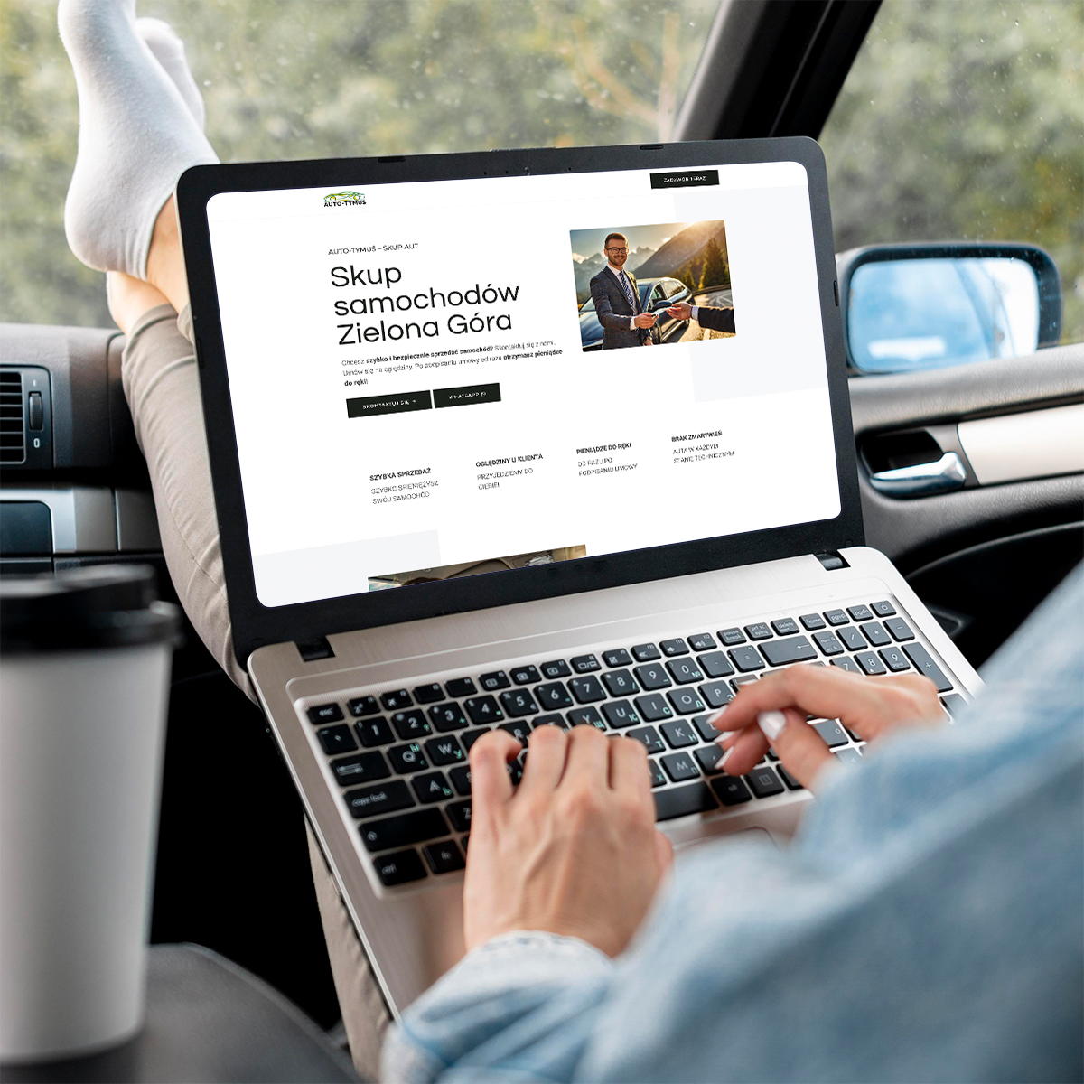 Strona internetowa skupu samochodów – Zielona Góra