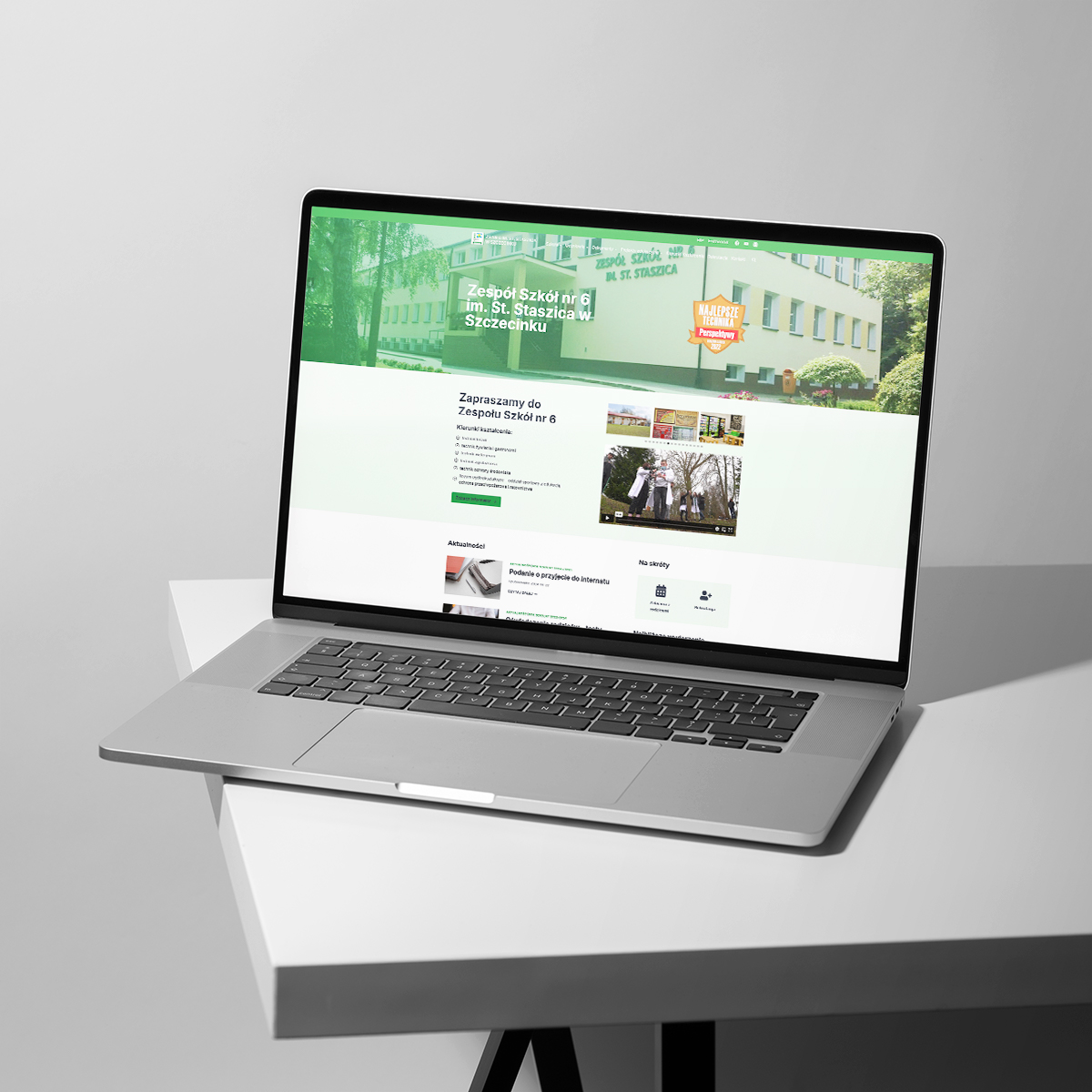 Strona internetowa szkoły – woj. lubuskie