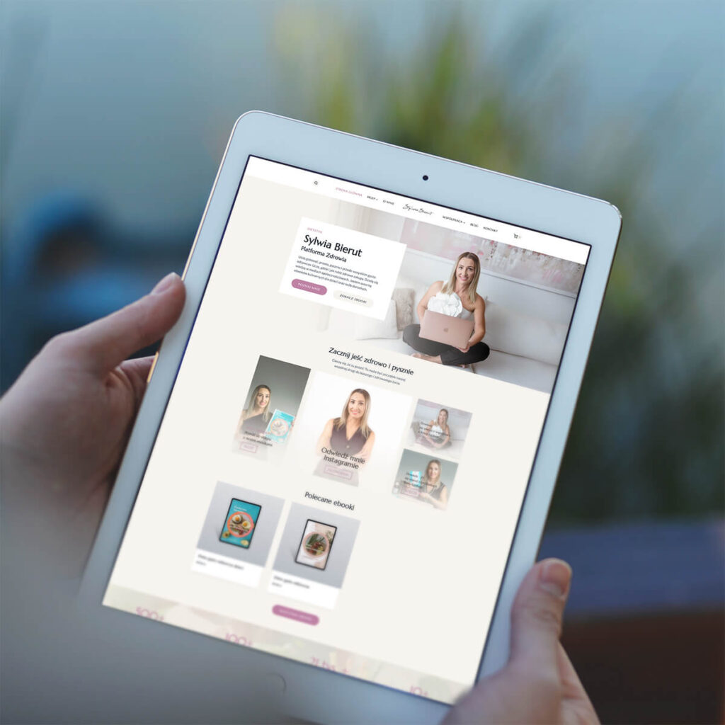 Strona internetowa i sklep online dla dietetyka – Zielona Góra