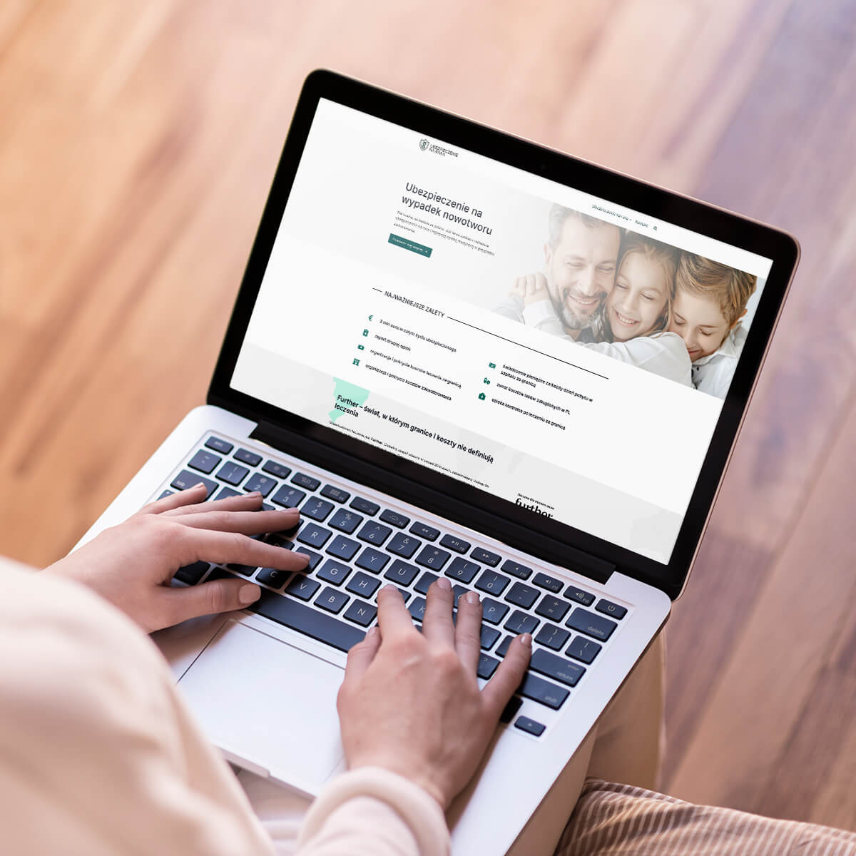 Strona ofertowa branży ubezpieczeniowej – Zielona Góra