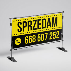 BANER SPRZEDAM - dom, mieszkanie, działkę