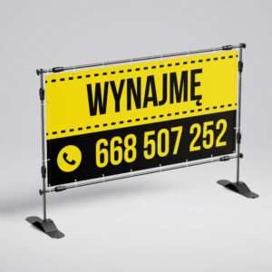BANER WYNAJMĘ - dom, mieszkanie, działkę